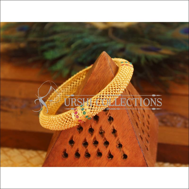 Designer Gold Plated Bangle M1742 - 2.6 - Bangles