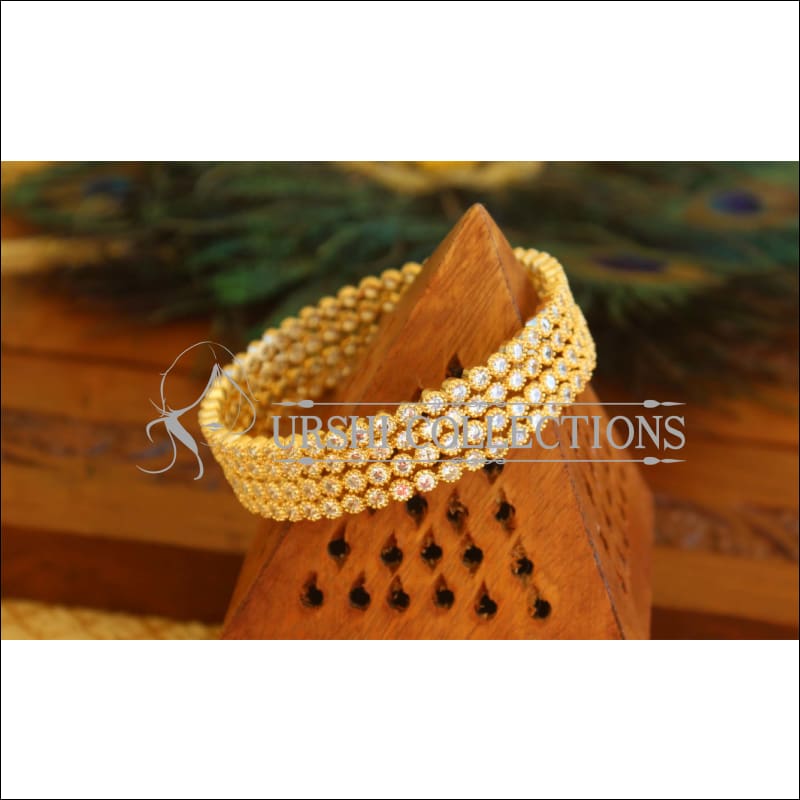 Designer Gold Plated Bangles M1714 - 2.10 - Bangles