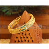 Designer Gold Plated Bangles M1767 - 2.8 - Bangles