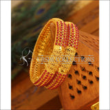 Designer Gold Plated Bangles M1778 - 2.4 - Bangles