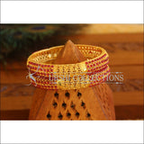 Designer Gold Plated Bangles M1778 - 2.6 - Bangles