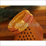 Designer Gold Plated Bangles M1778 - 2.8 - Bangles