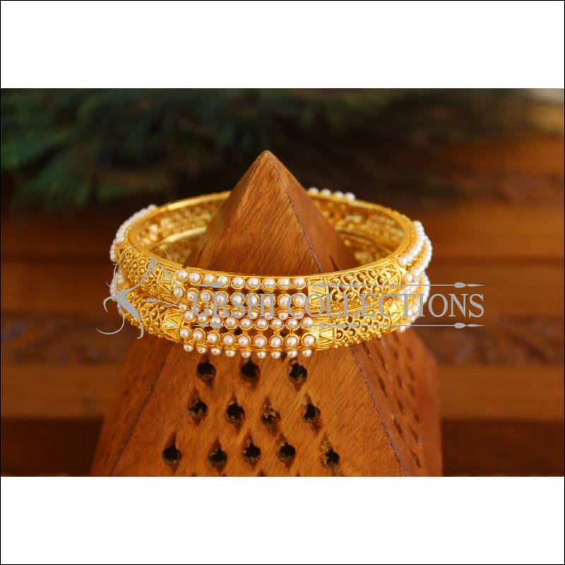 Designer Gold Plated Bangles M1786 - 2.6 - Bangles