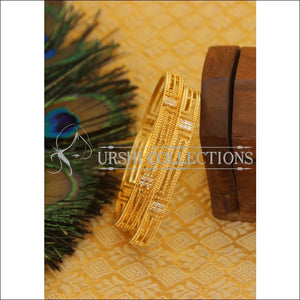 Designer gold plated bangles M772 - 2.4 - Bangles