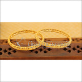 Designer gold plated bangles M792 - Bangles