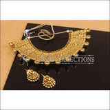 Designer Gold Plated Bridal Big Necklace Set M2656 - Necklace Set