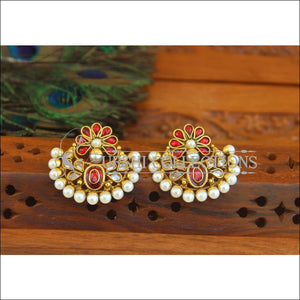 Designer Gold Plated ChandBali Earrings M2906 - Earrings