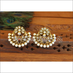 Designer Gold Plated ChandBali Earrings M2907 - EARRINGS