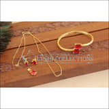 Designer Gold Plated Combo Set M3038 - Necklace Set