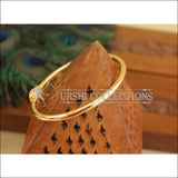 Designer Gold Plated CZ Bangle M2995 - Bracelets