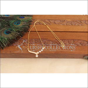 Designer Gold Plated CZ Chain M2983 - Necklace Set