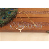 Designer Gold Plated CZ Chain M2983 - Necklace Set