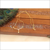 Designer Gold Plated CZ Chain M2987 - Necklace Set