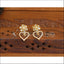 Designer Gold Plated CZ Earrings M3040