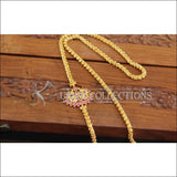 Designer Gold Plated CZ Moppu Chain M2733 - Necklace Set