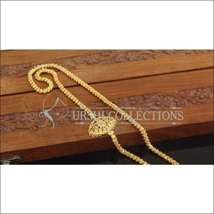 Designer Gold Plated CZ Moppu Chain M2751 - Moppu chain