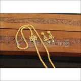 Designer Gold Plated CZ Moppu Chain M2756 - Moppu chain