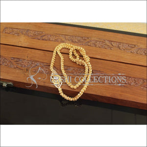 Designer Gold Plated CZ Moppu Chain M2766 - Moppu chain