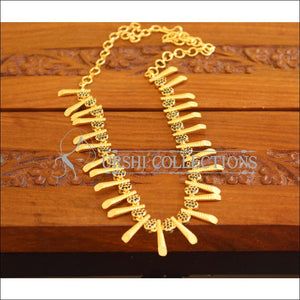Designer Gold Plated CZ Necklace M2097 - Set