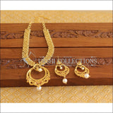 Designer Gold Plated CZ Necklace Set M1973 - Necklace Set