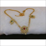 Designer Gold Plated CZ Necklace Set M2584 - Necklace Set