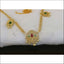 Designer Gold Plated CZ Hip Belt M2584