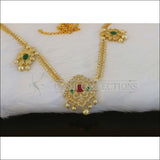 Designer Gold Plated CZ Necklace Set M2584 - Necklace Set