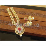 Designer Gold Plated CZ Necklace Set M2670 - Necklace Set