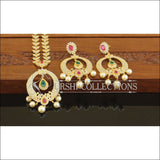 Designer Gold Plated CZ Necklace Set M2674 - Necklace Set