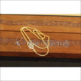 Designer Gold Plated CZ Peacock Moppu Chain M2763 - Moppu chain