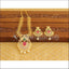 Designer Gold Plated CZ Peacock Necklace Set M1966