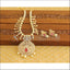 Designer Gold Plated CZ Pearl Necklace Set M1972