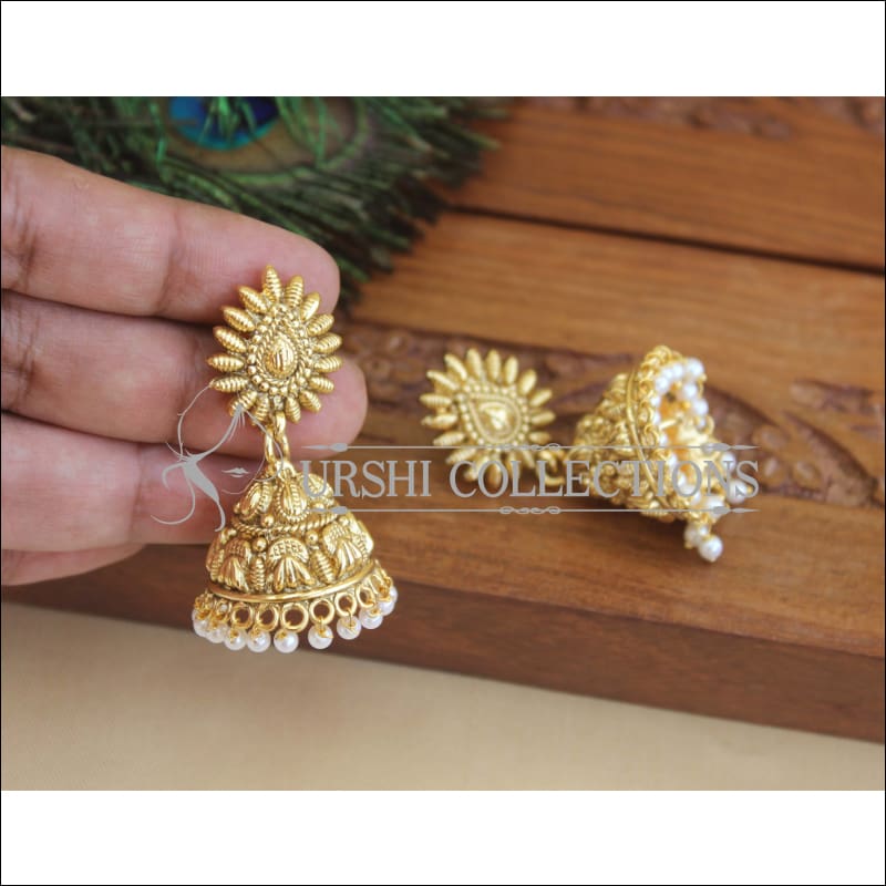 Designer Gold Plated Earrings M2880 - EARRINGS