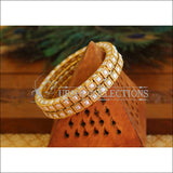 Designer Gold Plated Kempu Bangles M1734 - 2.6 - Bangles