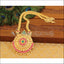 Designer Gold Plated Kempu Necklace M854