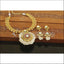 Designer Gold Plated Kempu Necklace Set M2640