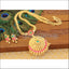 Designer Gold Plated Kempu Necklace Set M855