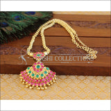 Designer Gold Plated Kempu Necklace Set M856 - Necklace Set