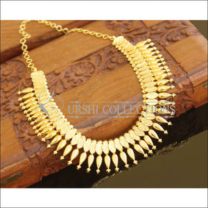 Designer Gold plated Kerala traditional necklace M828 - Necklace Set