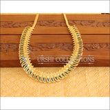 Designer Gold Plated long Mango Palakka Necklace M2114 - Set