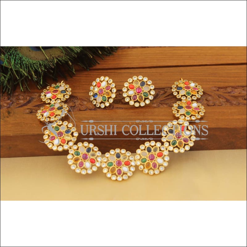 Designer Gold plated M1221 - Necklace Set