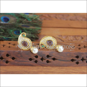 Designer Gold Plated Mango Earrings M2897 - EARRINGS