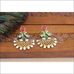 Designer Gold Plated Mango Earrings M2924 - EARRINGS