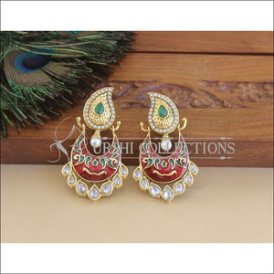 Designer Gold Plated Mango Earrings M2925 - EARRINGS