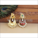 Designer Gold Plated Mango Earrings M2925 - EARRINGS