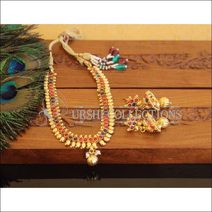 Designer Gold Plated Mango Necklace Set M2316