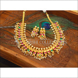 Designer Gold Plated Mango Necklace Set M2704 - Necklace Set