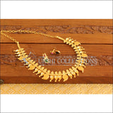 Designer Gold Plated Mango Palakka NecklaceSet M2125 - Necklace Set