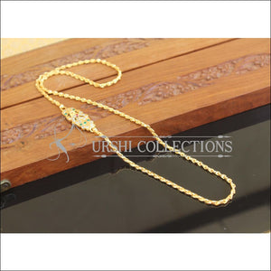 Designer Gold Plated Moppu Chain M2760 - Moppu chain