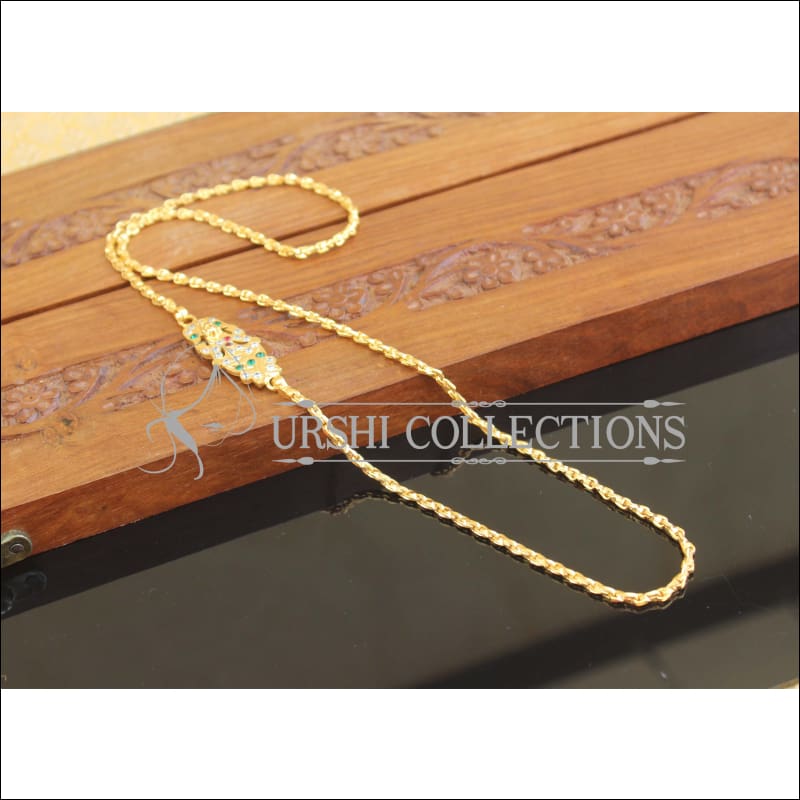 Designer Gold Plated Moppu Chain M2760 - Moppu chain